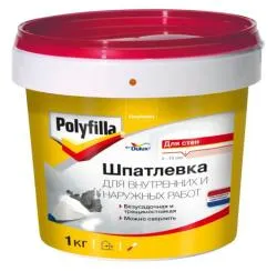 Шпатлевка для внутренних и наружных работ Polyfilla 1 кг..jpg