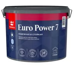 Краска TIKKURILA EURO POWER 7 9л