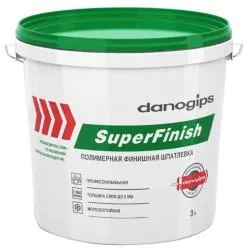 Шпатлевка готовая Danogips SuperFinish Шитрок 5кг