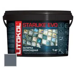 Затирка эпоксидная Litokol Starlike EVO 1кг S130 Серебристо серый.jpg