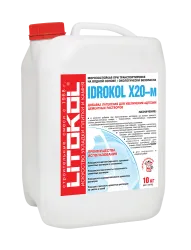 Добавка LITOKOL IDROKOL X20-м латексаная для клеев и цементных растворов (20кг)